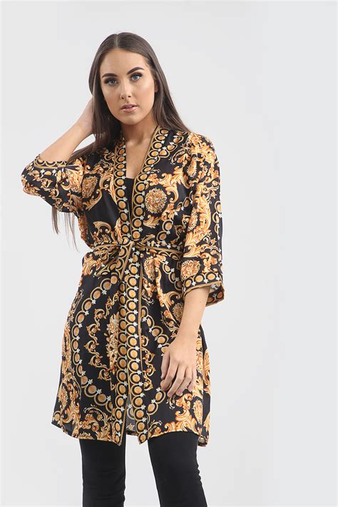 versace style kimono|versace kimono for women.